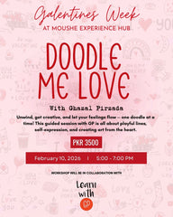 A Doodle Workshop with Ghazal